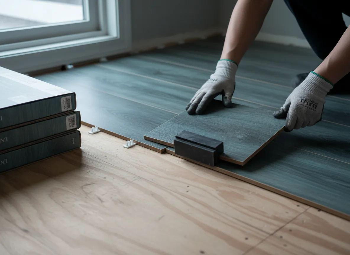 Luxury Vinyl Plank Installation company in South Heart, ND